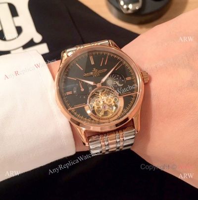Jaeger-LeCoultre Master Complications Tourbillon Watch Replica 2-Tone Rose Gold